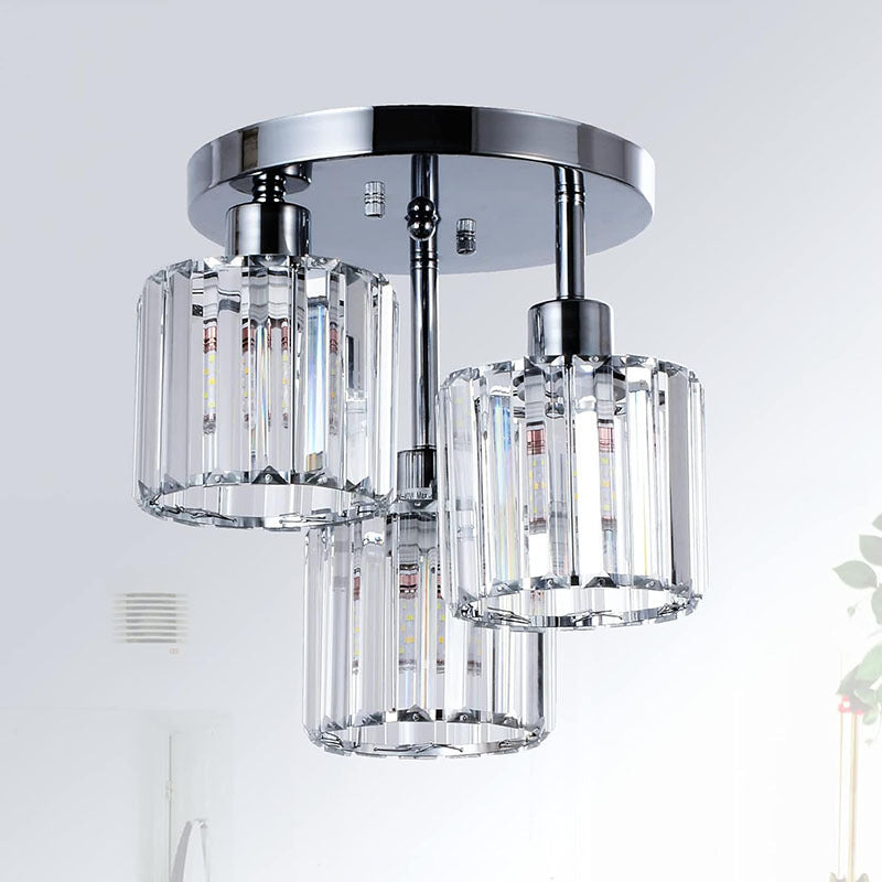 Crystal Ceiling Lights Modern Lamps Black
